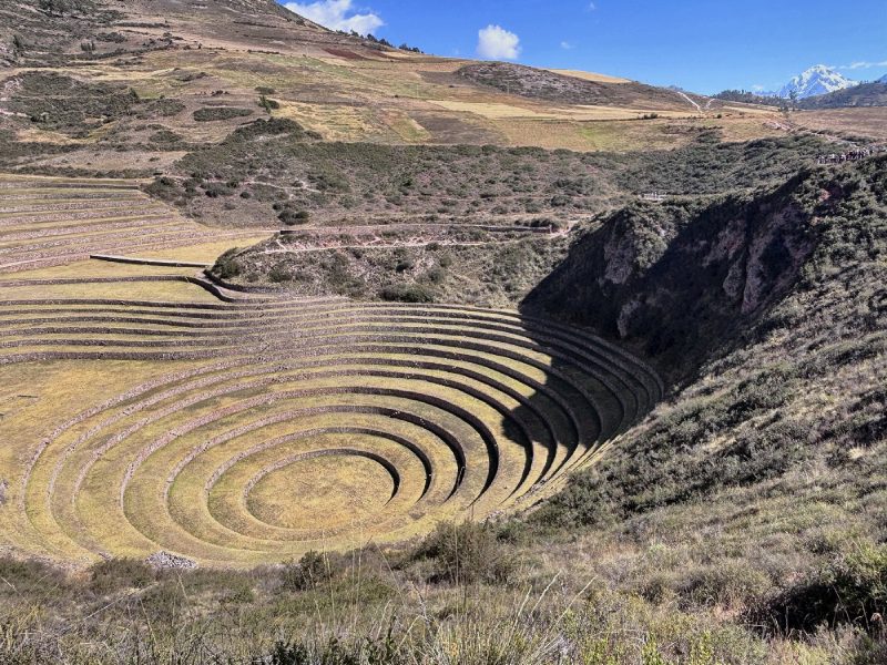 Moray 的圓形梯田。