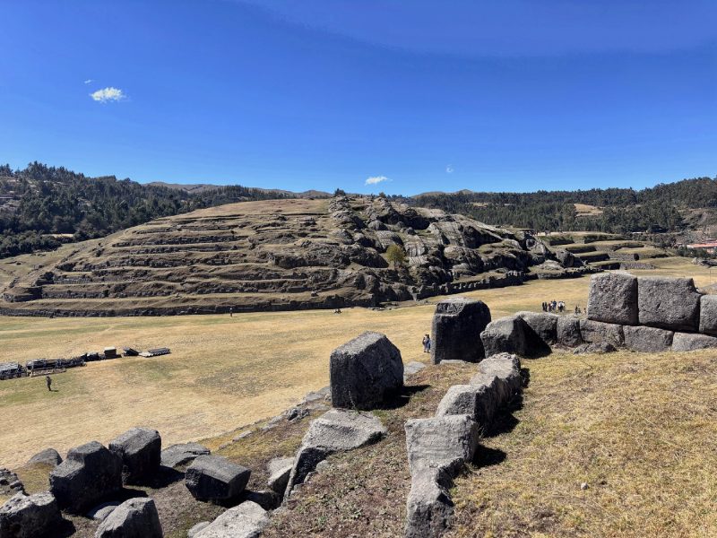 Sacsayhuamán 全景。